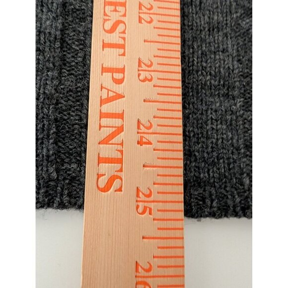 Gap Lambswool Sweater Mens Size Medium Gray Long Sleeve Crew Neck Pullover - Picture 9 of 9